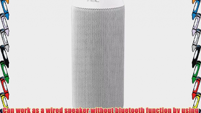 Andoer AEC Bluetooth Stereo Speaker Bass Subwoofer with MIC Support TF FM Line in Handsfree