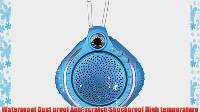 Braudel? 2015 New Best Portable Outdoor Wireless Bluetooth Speaker Waterproof for Shower Build-in