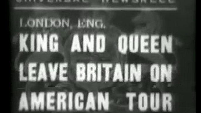 King George & Queen Elizabeth, American Tour 1939/5/15