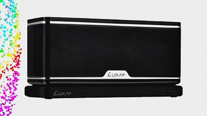 LUXA2 Groovy W NFC Bluetooth Speaker with Wireless Charging Station