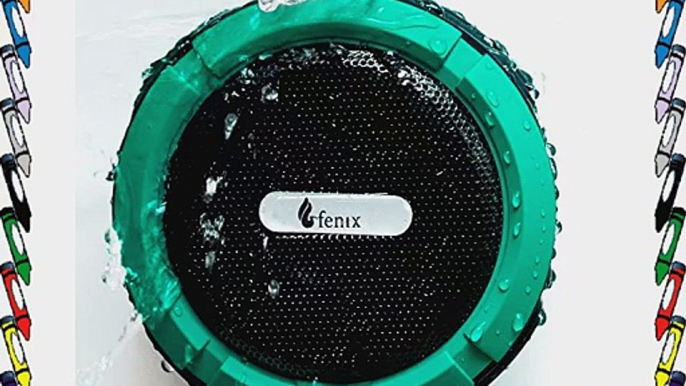 Fenix Wireless Waterproof Bluetooth 3.0 Shower / Outdoor 5W Speaker - Built in Mic with Control