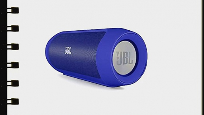 JBL Charge 2 Portable Wireless Bluetooth Speaker with Built-In Mic and PowerBank (Blue)