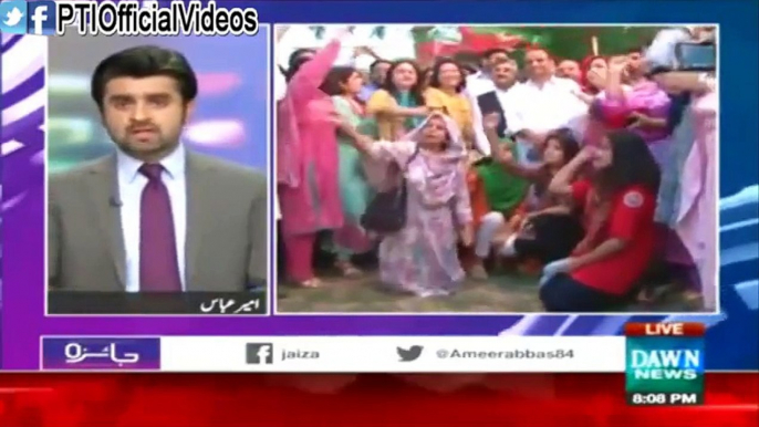 Anchor Ameer Abbas exposed the double standards of Khawaja Saad Rafique