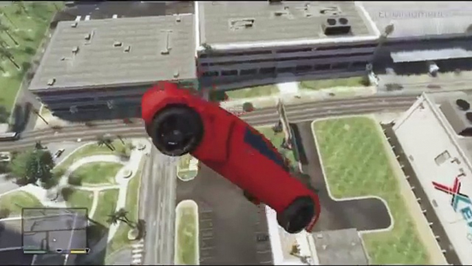 GTA V Awesome Stunts - GTA 5 Funny Moments - GTA 5 Stunts - Glitches