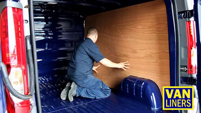 DIY ply lining a van using a kit from Van Liners