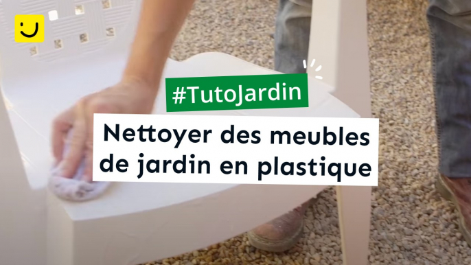 Comment nettoyer des meubles de jardin en plastique