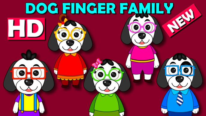 Bingo Dog Finger Family | Cartoons for Kids | Finger Family Rhymes for Children