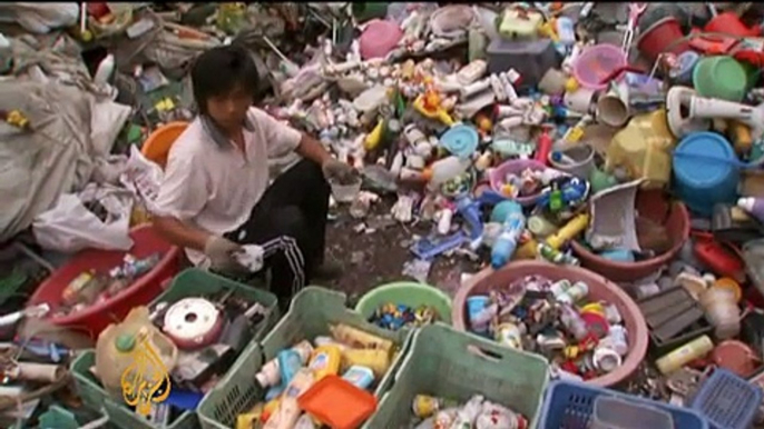 China's growing recycling industry