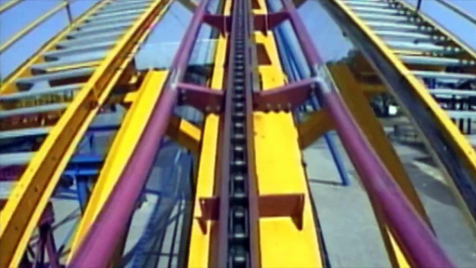 Nitro Roller Coaster POV Off-Ride On-Ride Front Seat Six Flags Great Adventure New Jersey