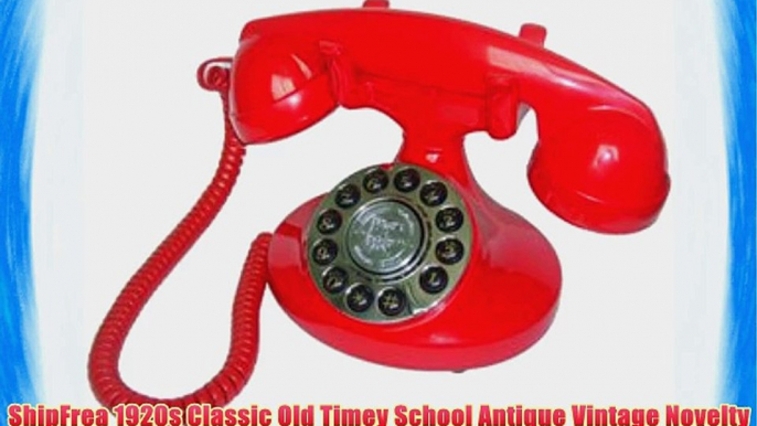 ShipFrea 1920s Classic Old Timey School Antique Vintage Novelty Looking Style Retro Rotary