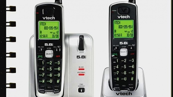 Vtech CS5111-2 Two Handset Cordless Phone System with Caller ID