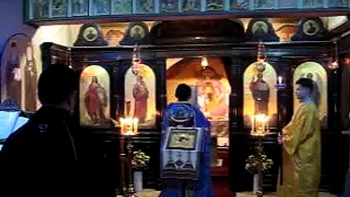 Orthodox church Korea Seoul St Maxim the Greek chapel old Slavonic_Acolyte (Alter boy)