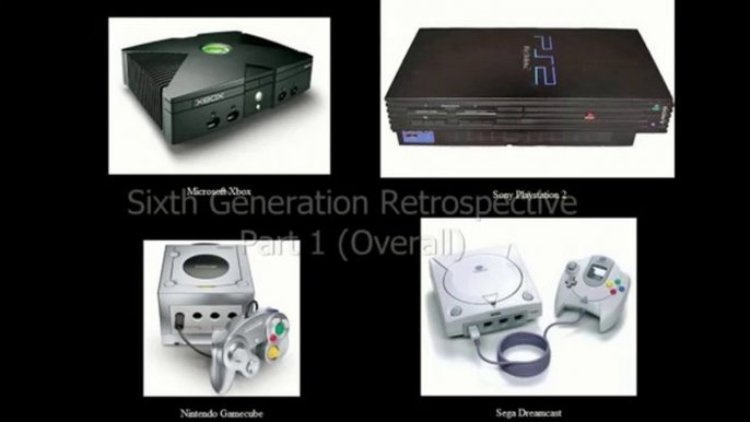 Sixth VideoGame Generation Recap - Sega Dreamcast, Playstation 2, Original Xbox, Nintendo Gamecube Adam Koralik