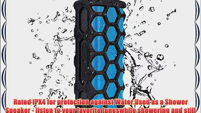 Keedox Outdoor Sports Water Resistant Shockproof Portable Wireless Bluetooth SpeakerHands-free