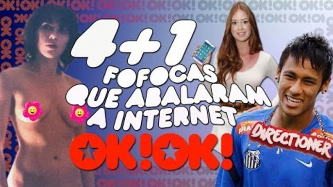 4+1: Scarlett Johansson pelada, Neymar directioner e as fotos ÍNFIMAS da Marina Ruy Barbosa