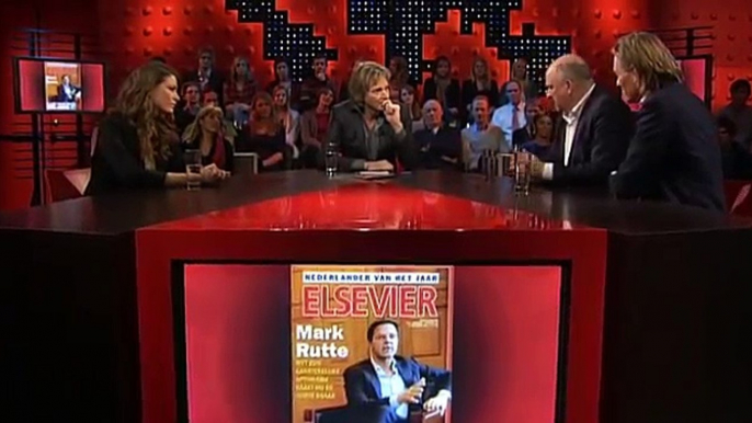 Felix Rottenberg, Jort Kelder en Maarten van Rossem over Rutte (DWDD 7 december 2011)