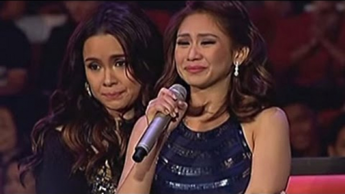 Sarah Geronimo moved to tears upon choosing Monique over Kokoi