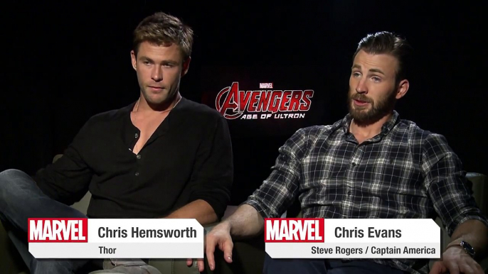 Marvel's THE AVENGERS: Age of Ultron - Featurette "Chris Hemsworth and Chris Evans" [HD]