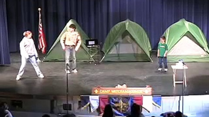 Funny Boy Scout Skit: The Furniture Store