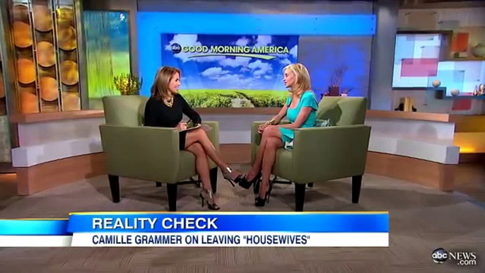 Katie Couric Interviews Camille Grammer: Thanks Kelsey for 'Gift of Humiliation' on "Housewives"