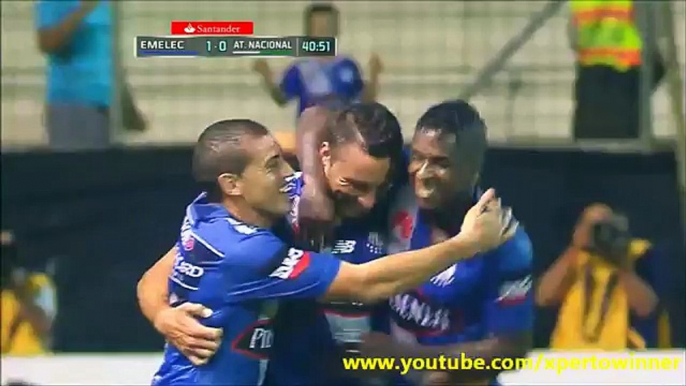 Emelec 2 vs 0 Atlético Nacional ~ [Copa Libertadores] - 07.05.2015 - Todos los goles & Resumen