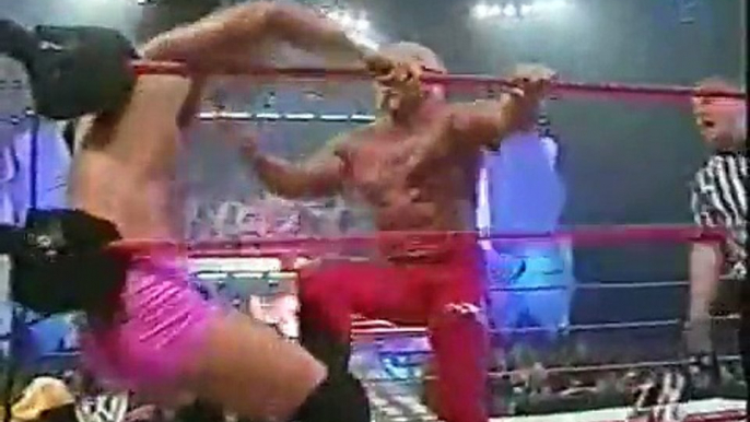 Steven Richards vs. Scott Steiner w/Stacy Keibler