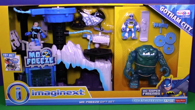 IMAGINEXT DC Heroes Batman Mr Freeze Play Set a Imaginext Batman Video Toy Review