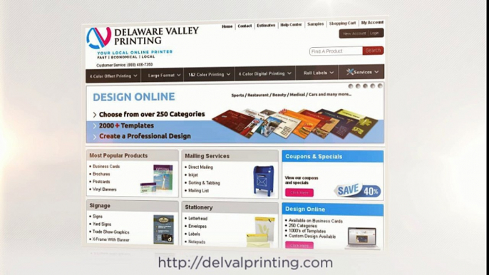 Delval Printing Can Get Your Business cards, Flyers, Folder Printing, and More Very Fast!