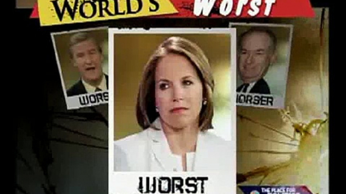 Olbermann names Katie Couric as "Worst Person in the World"