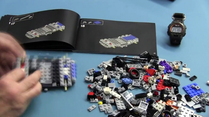 Back To The Future Lego Delorean Time Machine Build Time-lapse