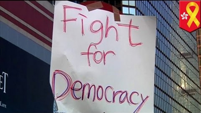 Hong Kong protests: Citizens occupy downtown center for sixth straight day