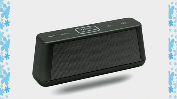 Bluetooth DOSS Motion Sensor Wireless Bluetooth Audio Speaker (Motion Sensor Speaker Black)