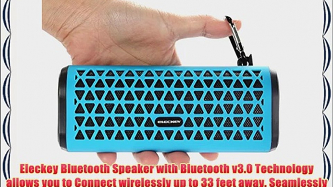 Bluetooth Speakers Eleckey? Wireless Portable Bluetooth Speaker Support Hands-free Function