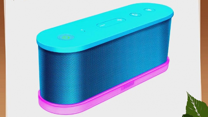 iSound iGlowSound Waves Bluetooth Speaker (blue)