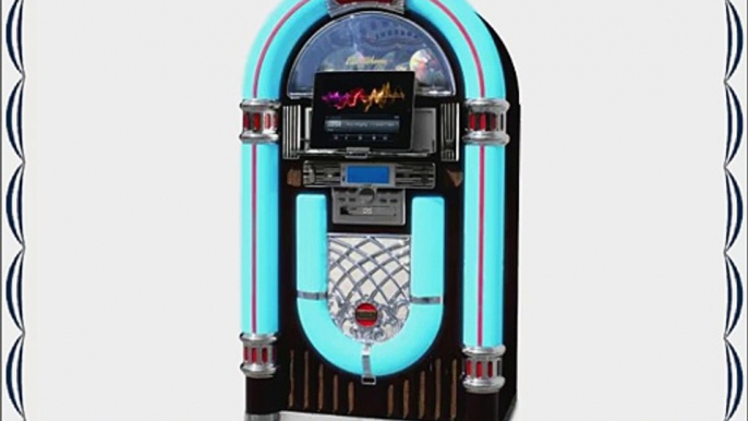 Electrohome Kinsman Jukebox with CD Player FM Radio USB