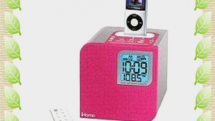 iHome IH12PR Clock Radio for iPod