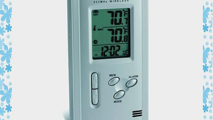 Digiview TE12 Wireless Weather Station with Quartz Clock