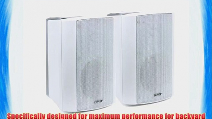 Energy Take Classic I/O 4 Indoor/Outdoor Speakers with 4-Inch woofer (1 Pair White)