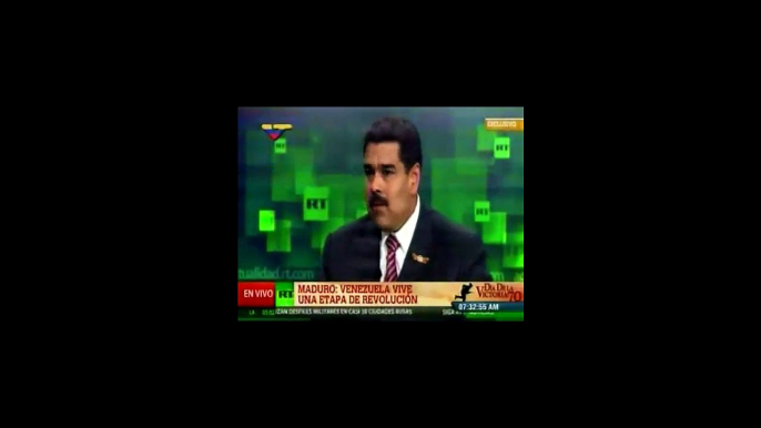 Nicolás Maduro: "Hasta los propios opositores se han llenado de los valores de la revolución bolivariana"