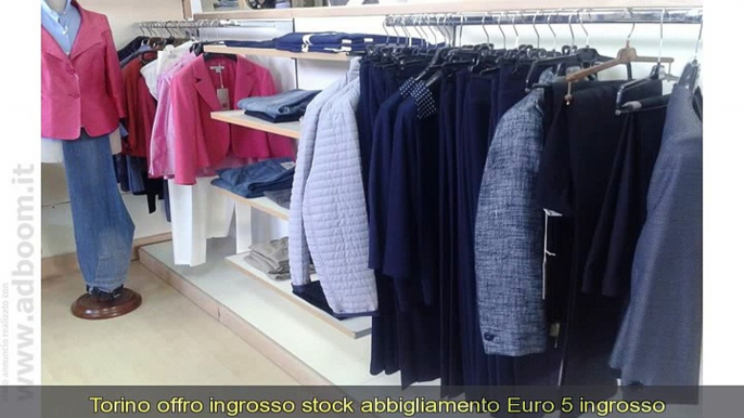 TORINO,    INGROSSO STOCK ABBIGLIAMENTO  EURO 5