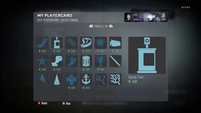 Call of Duty Black Ops Grim Reaper emblem tutorial