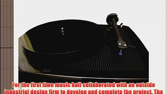 Music Hall Ikura Split-Plinth Design Belt Driven Turntable (Gloss Black)