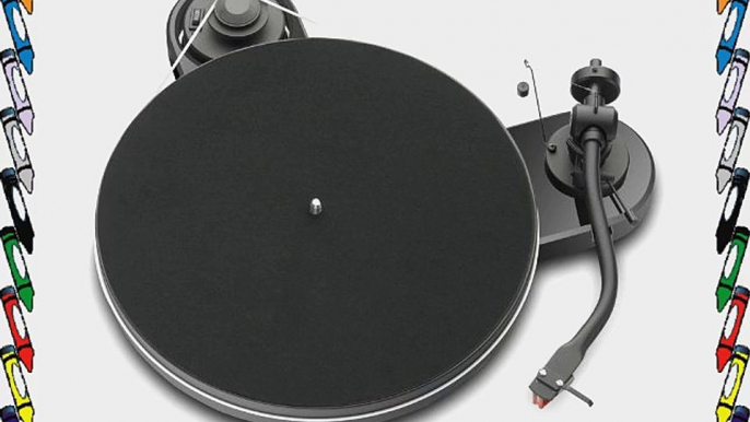 Pro-Ject RM 1.3 Turntable - High Gloss Black with Pearl Cartridge