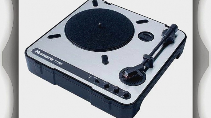 Numark PT01 Portable DJ Turntable