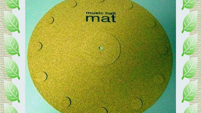 Music Hall MAT Decoupling Cork Turntable Platter Mat