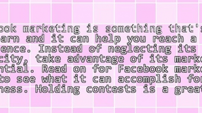 Marketing On Facebook The Right Way