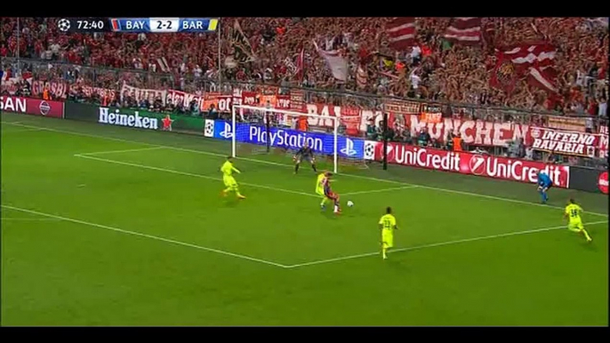 [HQ] Goal Müller - Bayern Munich 3-2 Barcelona - 12-05-2015