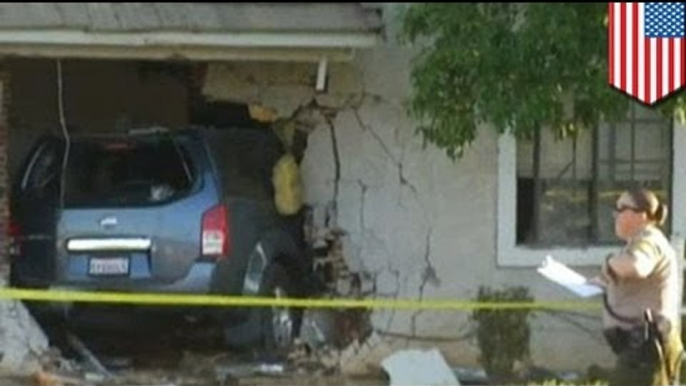 Drunk driver slams into Palmdale house, kills sleeping teen girl