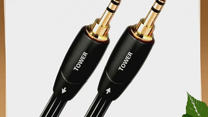 AudioQuest Tower 1m (3.28 ft.) 3.5mm to 3.5mm Analog Audio Interconnect Cable