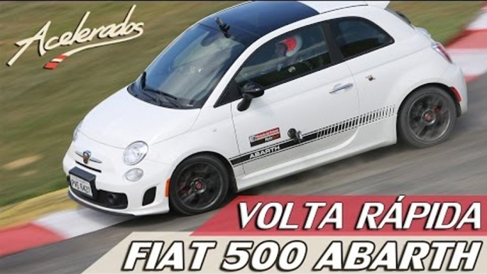 FIAT 500 ABARTH - VOLTA RÁPIDA #24 COM RUBENS BARRICHELLO | ACELERADOS